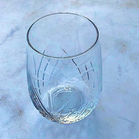 GODINGER DUBLIN STEMLESS WINE GLASSES CRYSTAL 15 oz SET OF 4 NEW - Picture 2 of 9